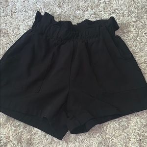 Black stylish shorts
